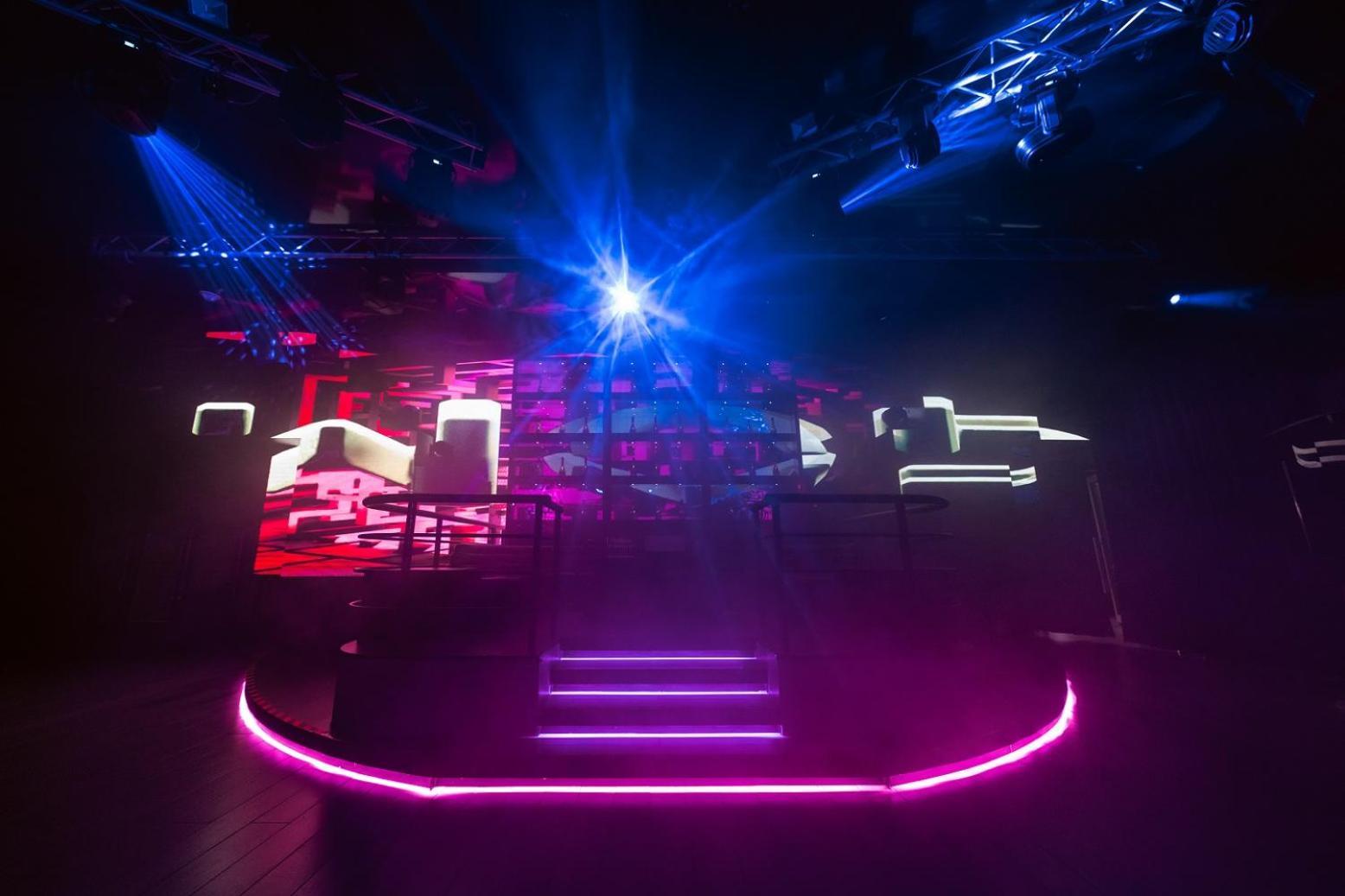 Studio City Hotel Μακάο Εξωτερικό φωτογραφία The stage at the nightclub