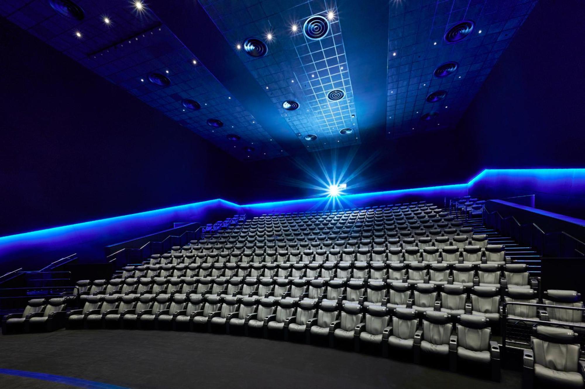 Studio City Hotel Μακάο Εξωτερικό φωτογραφία The interior of a typical IMAX theatre